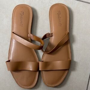 Madewell Women's Brown Leather Sandals